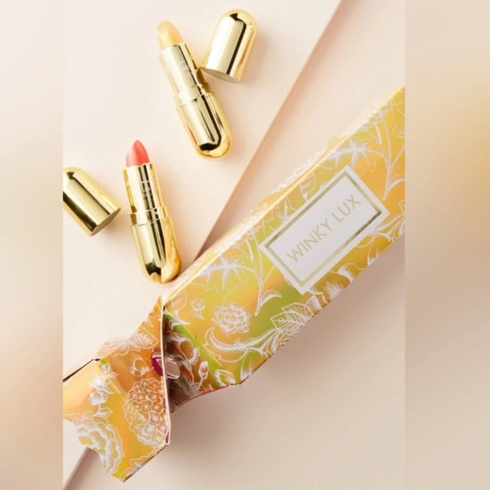WINKY LUX Limited Edition Set 24K Glitter Balm Duo, NIB‎
